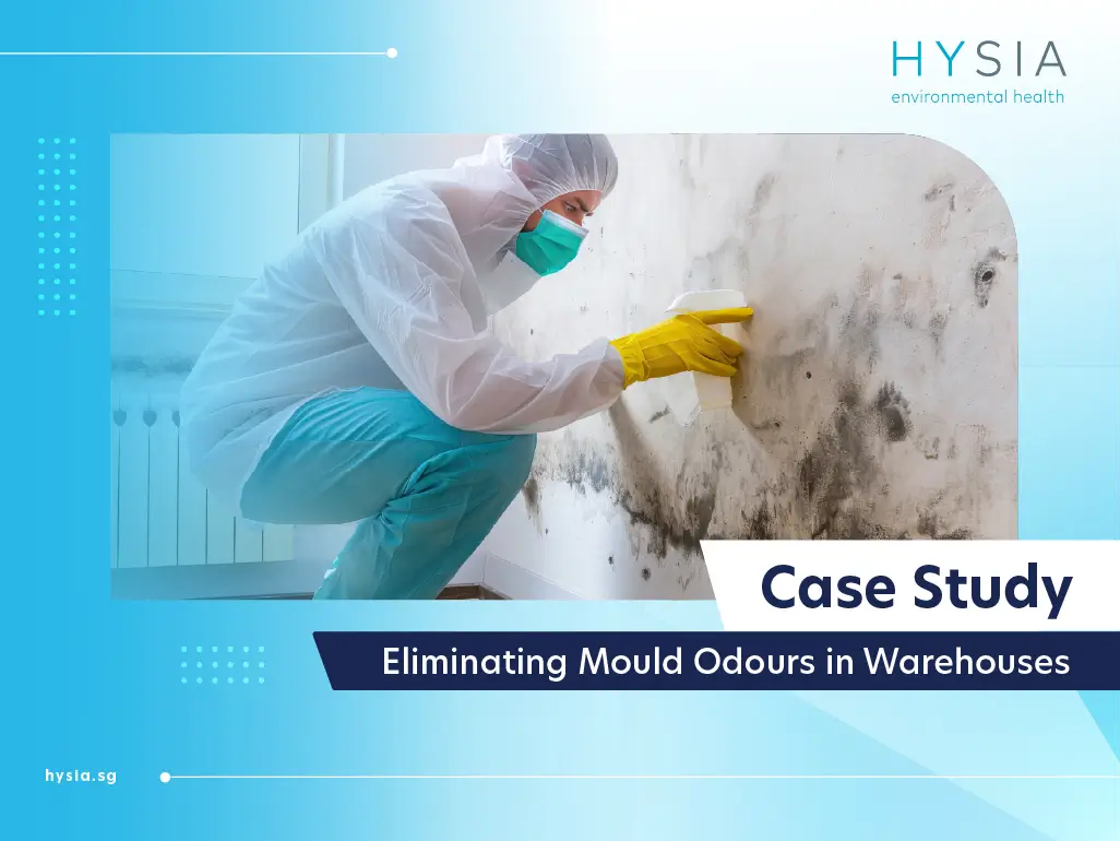 HYSIA Case study - warehouse mould odour removal